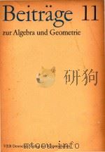 Beitrage zur Algebra und Geometrie 11（1981 PDF版）