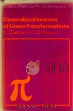 Generalized inverses of linear transformations（1979 PDF版）