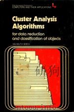 Cluster analysis algorithms for data reduction and classification of objects（1980 PDF版）