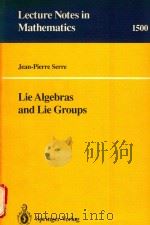 Lie algebras and Lie groups : 1964 lectures given at Harvard University（1992 PDF版）