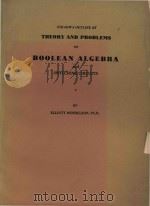 Schaum's outline of theory and problems of Boolean algebra and switching circuits 1970 PDF电子版封面 0070414602