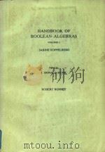 Handbook of Boolean algebras Volume 1（1989 PDF版）
