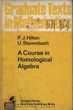 A course in homological algebra（1971 PDF版）