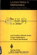 Les foncteurs derives de lim et leurs applications en theorie des modules（1972 PDF版）