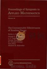 The Unreasonable Effectiveness of Number Theory（1992 PDF版）