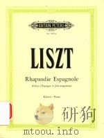 RHAPSODIE ESPAGNOLE(FOLIES D＇ESPAGNE ET JOTA ARAGONESA)FUR KLAVIER ZU ZWEI HANDEN（ PDF版）