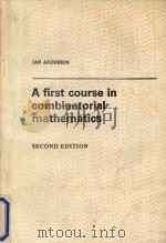 A first course in combinatorial mathematics Second Edition（1989 PDF版）