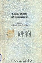 Classic papers in combinatorics 1987 PDF电子版封面 0817633642