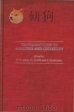 Contributions to analysis and geometry supplement to the American journal of mathematics（1981 PDF版）