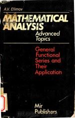 Mathematical analysis(Advanced Topics)Part.1.General functional series and their application（1985 PDF版）