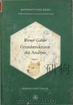Grundstrukturen der Analysis I 1977 PDF电子版封面 3764309016 Werner Gahler
