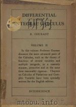 Differential and integral calculus Volume II（1936 PDF版）