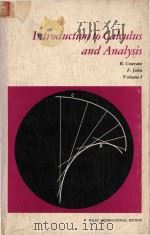 Introduction to Calculus and Analysis Volume I（1965 PDF版）