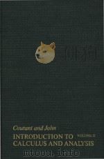 Introduction to Calculus and Analysis Volume II（1965 PDF版）
