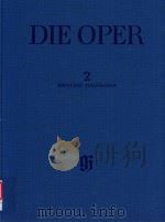 DIE OPER 2 ZWEITER HALBBAND ANTONIO SALIERI TARARE OPERA EN CINQ ACTES AVEC UN PROLOGUE(PARISER FASS 1978 PDF电子版封面