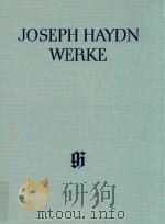 JOSEPH HAYDN WERKE REIHE Ⅰ BAND 4 SINFONIEN 1764 UND 1765 1964 PDF电子版封面
