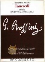 OPERA VOCAL SCORE SERIES TANCREDI（1991 PDF版）