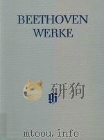 BEETHOVEN WERKE ABTEILUNG Ⅶ BAND 2 KLAVIERSONATEN Ⅰ 1971 PDF电子版封面