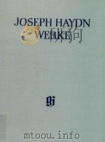 JOSEPH HAYDN WERKE REIHE XXIV BAND 2 TEXTBUCHER VERSCHOLLENER SINGSPIELE 1989 PDF电子版封面