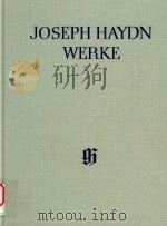 JOSEPH HAYDN WERKE REIHE XXX MEHRSTIMMIGE GESANGE（1958 PDF版）