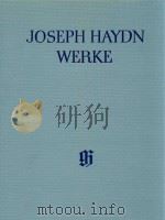 JOSEPH HAYDN WERKE REIHE Ⅺ BAND 2 STREICHTRIOS 2.FOLGE JOSEPH HAYDN ZUGESCHRIEBEN(ECHTHEIT ZWEIFELHA（1996 PDF版）