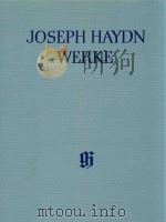 JOSEPH HAYDN WERKE REIHE Ⅻ BAND 5 STREICHQUARTETTE 1978 PDF电子版封面