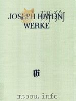 JOSEPH HAYDN WERKE REIHE XXV BAND 10 LA FEDELTA PREMIATA DRAMMA PASTORALE GIOCOSO 1780 ERSTER HALBBA 1968 PDF电子版封面