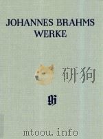 JOHANNES BRAHMS NEUE AUSGABE SAMTLICHER WERKE SERIE Ⅰ ORCHESTERWERKE BAND 1 SYMPHONIE NR.1 C-MOLL OP（1996 PDF版）