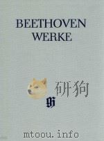 BEETHOVEN WERKE ABTEILUNG Ⅶ BAND 7 KADENZEN ZU KLAVIERKONZERTEN 1967 PDF电子版封面