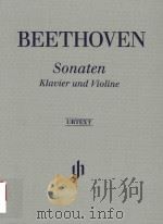 SONATEN FUR KLAVIER UND VIOLINE BAND Ⅰ SONATAS FOR PIANO AND VIOLIN VOLUME Ⅰ VIOLINE VIOLIN（ PDF版）