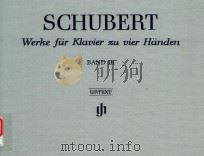 WERKE FUR KLAVIER ZU VIER HANDEN BAND Ⅲ WORKS FOR PIANO FOUR-HANDS VOL.Ⅲ（ PDF版）