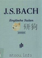 ENGLISCHE SUITEN BWV 806-811 ENGLISH SUITES BWV 806-811 PDF电子版封面