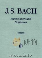 INVENTIONEN UND SINFONIEN INVENTIONS AND SINFONIAS（ PDF版）