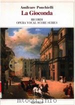 OPERA VOCAL SCORE SERIES LA GIOCONDA（ PDF版）