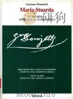 OPERA VOCAL SCORE SERIES MARIA STUARDA（1997 PDF版）