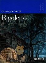 PARTITURA FULL SCORE RIGOLETTO MELODRAMMA IN TRE ATTI 1999 PDF电子版封面