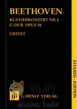 KLAVIERKONZERT NR.4 G-DUR OPUS 58 STUDIEN-EDITION（ PDF版）