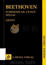 SYMPHONIE NR.4 B-DUR OPUS 60 STUDIEN-EDITION（ PDF版）