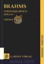 STREICHQUARTETT OPUS 67 STUDIEN-EDITION（ PDF版）