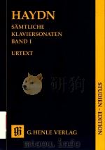 SAMTLICHE KLAVIERSONATEN BAND Ⅰ NACH EIGENSCHRIFTEN UND ORIGINALAUSGABEN ALTESTEN ABSCHRIFTEN UND DR（ PDF版）