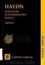 SAMTLICHE KLAVIERSONATEN BAND Ⅱ NACH EIGENSCHRIFTEN UND ORIGINALAUSGABEN ALTESTEN ABSCHRIFTEN UND DR（ PDF版）