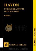 STREICHQUARTETTE HEFT Ⅵ OPUS 42 PREUSSISCHE QUARTETTE OPUS 50 STUDIEN-EDITION（ PDF版）