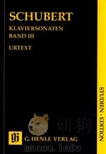 KLAVIERSONATEN BAND Ⅲ FRUHE UND UNVOLLENDETE SONATEN STUDIEN-EDITION（ PDF版）