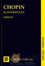 KLAVIERSTUCKE STUDIEN-EDITION（ PDF版）