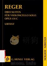 DREI SUITEN FUR VIOLONCELLO SOLO OPUS 131C STUDIEN-EDITION（ PDF版）