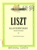 LIEDER-BEARBEITUNGEN PIANO WORKS IX LIEDER-BEARBEITUNGEN（ PDF版）