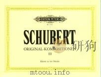 ORIGINAL-KOMPOSITIONEN ORIGINAL WORKS BAND Vol.Ⅲ KLAVIER ZU VIER HANDEN PDF电子版封面