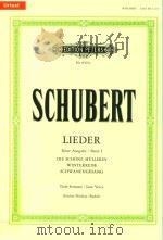 LIEDER NEUE AUSGABE/BAND I TIEFE STIMME/LOW VOICE（ PDF版）