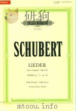 LIEDER NEUE AUSGABE/BAND Ⅲ LIEDER OP.37-OP.80 HOHE STIMME/HIGH VOICE（ PDF版）