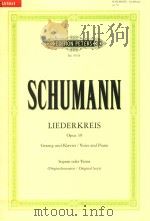 LIEDERKREIS NACH GEDICHTEN VON JOSEPH VON EICHENDORFF OP.39 GESANG UND KLAVIER/VOICE AND PIANO SOPRA（ PDF版）